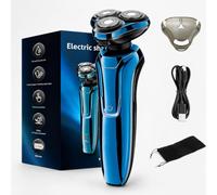 Sekoda Pro 8 Electric Shaver, Electric Razor for Man, 4D Floating Head Shaver, Fast Charging, Quiet Motor, Dual-Track Blades, IP6X Waterproof, Close Smooth Shave (Blue,Standard)