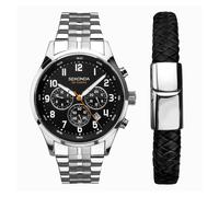 Sekonda 1919G Chronograph Watch And Bracelet Gift Set - W31433