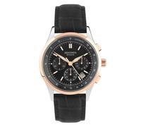 Sekonda 30143 Chronograph Black Leather Strap Watch - W31387