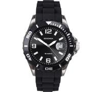 Mens Sekonda Party Time Rotating Bezel Magnified Date 50 Meters Luminous Watch