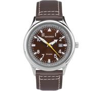 Sekonda Gents Brown Dial Date Strap WR Watch 3882