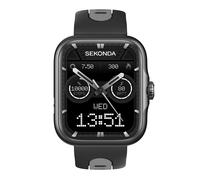 Sekonda Motion Pro Black Silicone Strap Smartwatch
