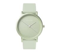 Sekonda 40395 Women's Quartz Watch with Analogue Display and Green Silicone Strap 34 mm
