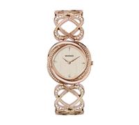 Sekonda Hidden Hearts Ladies 29mm Quartz Watch in Rose with Analogue Display, and Rose Gold Alloy Strap 40509