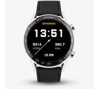 Sekonda Active Plus Black Leather Smart Watch 30178