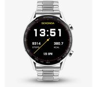 Sekonda Mens Active Plus 45 mm Smart Watch - Silver Stainless Steel Bracelet