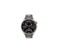 Sekonda Active Pro Mens 47mm Smartwatch Watch With Silver Case And Silicone Strap With AMOLED Dial