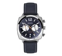 Sekonda Gent's Blue Leather Strap Watch Blue