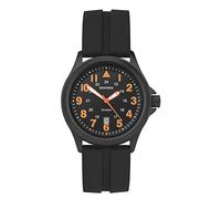 Sekonda Altitude Mens 43mm Quartz Watch in Black with Analogue Date Display, and Black Rubber Strap 30135