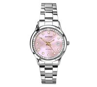 Sekonda Catherine Ladies 27mm Quartz Watch in Pink with Analogue Display, and Stainless Steel Bracelet 40475
