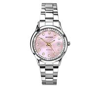 Sekonda Catherine Ladies 27mm Quartz Watch in Pink with Analogue Display, and Stainless Steel Bracelet 40475