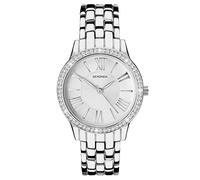 Sekonda Charlotte Womens Analogue Watch 33mm dial | Mineral glass crystal, folding clasp, dual-texture dial, ion-plated case