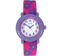 Sekonda Children's Quartz Watch with White Dial Analogue Display and Pink Plast