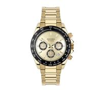 Sekonda Circuit Mens Analogue Watch 39mm dial | Chronograph with date display, 50 Metres Water Resistance, mineral glass crystal, sunray dial, tachymeter bezel
