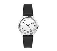 Sekonda Ladies Watch Classic 2692 – 27mm Quartz Easy-Read, White Dial, Black Leather Strap