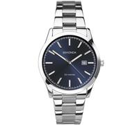 Sekonda Taylor Blue Dial Silver Watch 1943