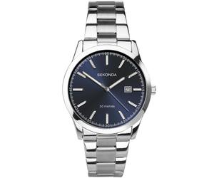 Sekonda Classic 1943.27 - Man - 41 mm - Analogue - Quartz - Mineral Glass Blue 22 mm