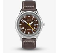 Sekonda Classic Aviator Brown Leather Strap Watch 3882