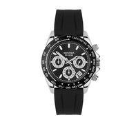 Sekonda Circuit Chronograph Black Rubber Strap Watch 30199