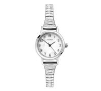 Sekonda Classic Connolly Ladies 23mm Quartz Watch in White Mother of Pearl with Analogue Display, and Silver Stainless Steel Strap 40676