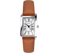 Sekonda Classic Ladies Quartz Watch with White Dial Analogue Display and Tan Strap 40339