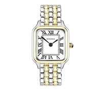 Sekonda Classic Monica Maxi Ladies 30mm Quartz Watch in White with Analogue Display, and Two Tone Alloy Strap 40658