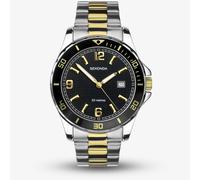 Sekonda Mens Two Tone Black Watch 1581