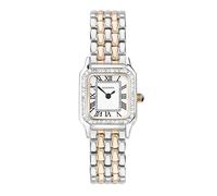 Sekonda Monica Silver & Rose Gold Plated Stone Set Watch 40643