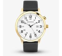 Sekonda Easy Reader Black & Gold Plated Watch 30127