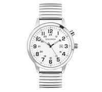 Sekonda Mens Classic Easy Reader Silver Bracelet Watch 30126