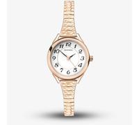 Sekonda Easy Reader Rose Gold Plated Expandable Watch 2639
