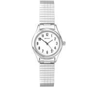 Sekonda Evans 4601 25mm Womens Watch White Black Dial Stainless Steel Bracelet