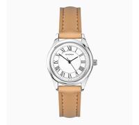 Sekonda Evans Ladies Watch | Silver Case and Tan Leather Strap | 40731