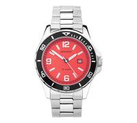 Sekonda Men's Watch with Black Dial And Silver Bracelet 3078