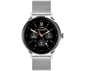 Sekonda Flex Plus 40664 - Woman - 42 mm - Smartwatch - Quartz with charger - Mineral Glass Black 20 mm