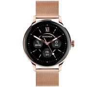 Sekonda Flex Plus 40665 - Woman - 42 mm - Smartwatch - Quartz with charger - Mineral Glass Black 20 mm