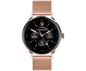 Sekonda Flex Plus 40665 - Woman - 42 mm - Smartwatch - Quartz with charger - Mineral Glass Black 20 mm
