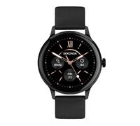 Sekonda Flex Plus Unisex Black Dial Black Silicone Strap Bluetooth Calling Smartwatch