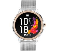Sekonda Flex Smartwatch 40387 - Woman - 42 mm - Smartwatch - Quartz with charger - Mineral Glass Silver 20 mm