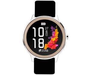 Sekonda Flex Smartwatch 40453 - Woman - 42 mm - Smartwatch - Quartz with charger - Mineral Glass Black 20 mm