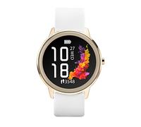 Sekonda Flex Womens 42 mm Smart Watch with Heart Rate and Sleep Monitor, Daily Activity, Sports, Music, Weather and Message Functions with Silicone Strap