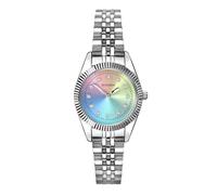 Sekonda Francis Women's Rainbow Dial Silver Tone Stainless Steel Bracelet Watch