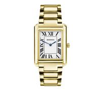 Sekonda Gents Clement White Dial Gold Tone Stainless Steel Watch