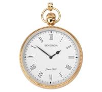 Sekonda Gold IP Alloy Steel Pocket Watch Men's 1793.30