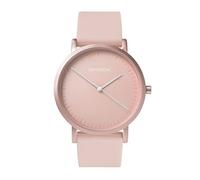 Sekonda in Colour Ladies 34mm Quartz Watch in Pink with Analogue Display, and Pink Silicone Strap 40406