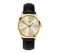 Sekonda Jackson Men's Black Leather Strap Watch