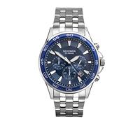 Sekonda Jenson Mens Analogue Watch 44mm Silver Stainless Steel Bracelet