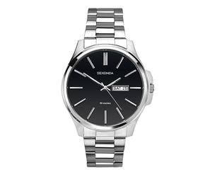 Sekonda Jones Mens Analogue Watch 41mm dial Silver Stainless Steel