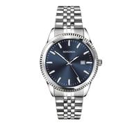 Sekonda King Mens Analogue Watch 40mm dial | 30 Metres Water Resistance, mineral glass crystal, folding clasp, date display, ion-plated case