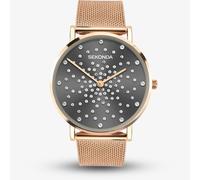 Sekonda Ladies Celeste Rose Gold Plated Grey Dial Watch 40029